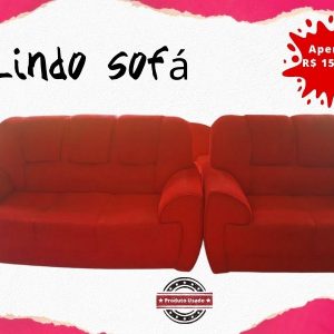 venda sofá 2 e 3 lugares